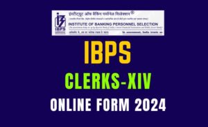 आईबीपीएस सीआरपी क्लर्क XIV भर्ती 2024, जानें पूरी डिटेल