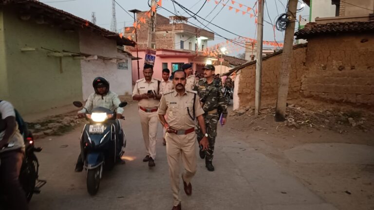 कांके में होली पर पुलिस की रहेगी पैनी नजर, हुड़दंग करने वालों पर की जाएगी कार्रवाई