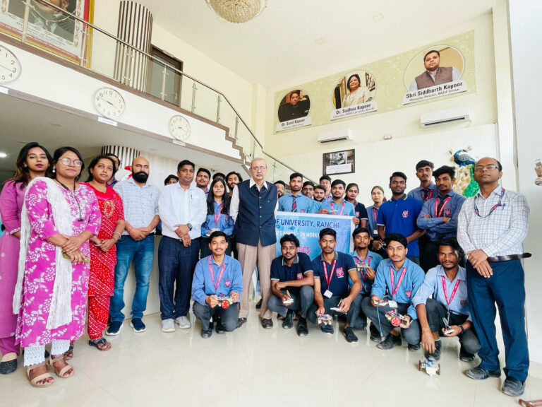 RKDF विश्वविद्यालय में पांच दिवसीय रोबोटिक्स कार्यशाला का सफल आयोजन