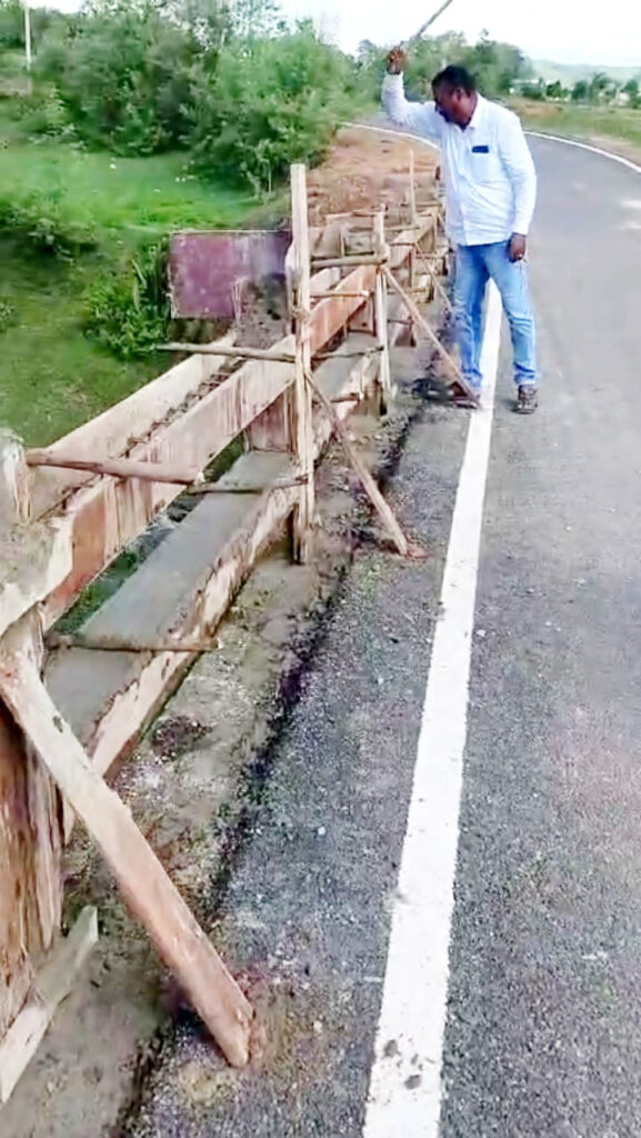 लारहो में पुलिया निर्माण कार्य पर विवाद, ग्रामीणों ने जताई नाराज़गी