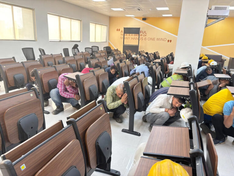 अदाणी पावर प्लांट परिसर में मॉकड्रिल का आयोजन, आपातकालीन स्थिति से निपटने का अभ्यास