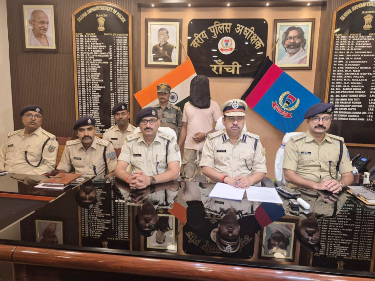 कांके में अवैध हथियार तस्कर गिरफ्तार, पिस्टल और कारतूस बरामद