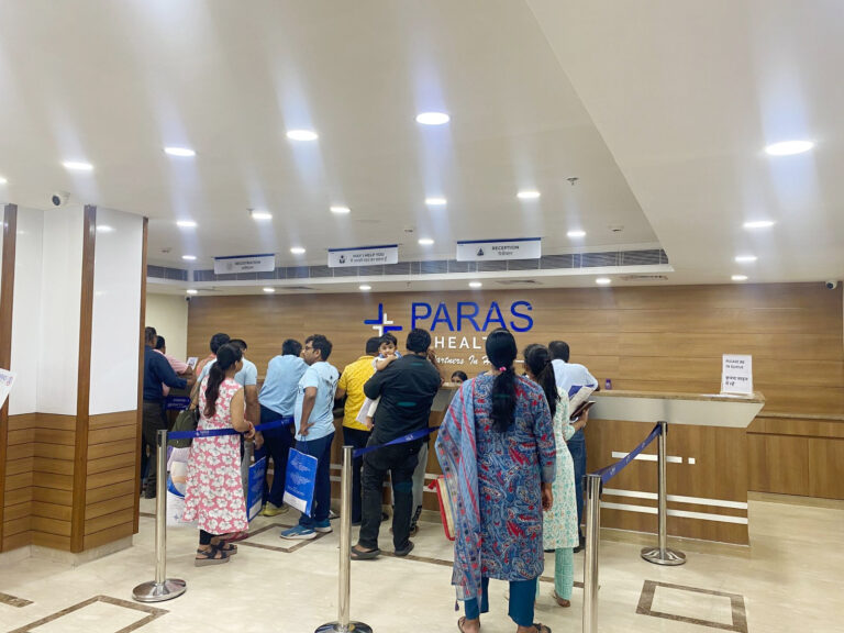 पारस हॉस्पिटल एचईसी में न्यूरो और गैस्ट्रो हेल्थ कैंप का आयोजन 24 को