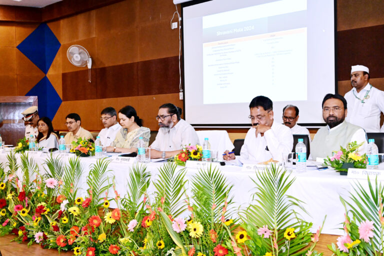 श्रावणी मेले को लेकर मुख्यमंत्री सोरेन की उच्च स्तरीय बैठक, तैयारियों को लेकर दिए अहम निर्देश