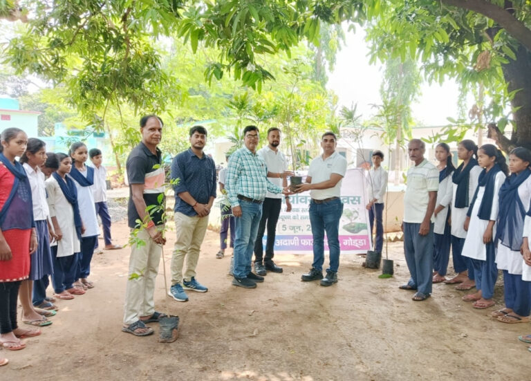 अदाणी फाउंडेशन ने विश्व पर्यावरण दिवस पर चलाया वृक्षारोपण अभियान