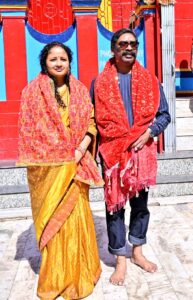 शादी की सालगिरह पर कल्पना सोरेन संग रजरप्पा पहुंचे मुख्यमंत्री हेमंत सोरेन