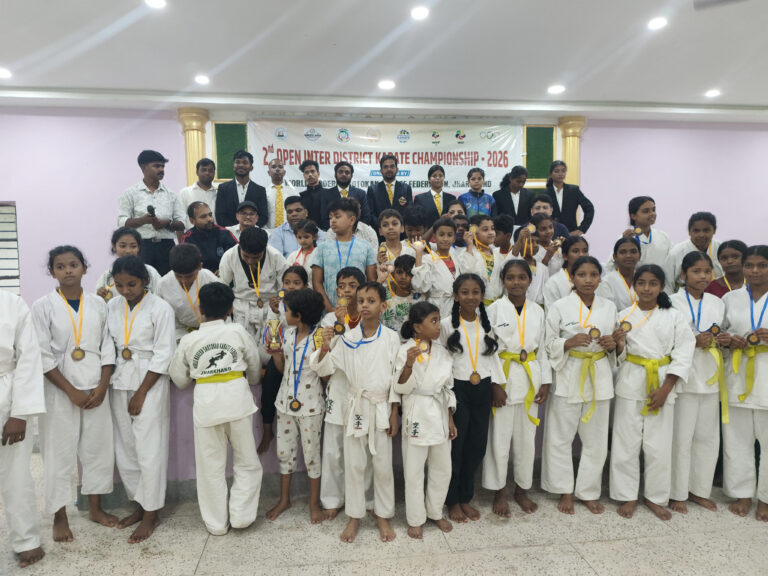 द्वितीय ओपन इंटर जिला कराटे चैंपियनशिप संपन्न, विजेता खिलाड़ी राष्ट्रीय प्रतियोगिता में करेंगे झारखंड का प्रतिनिधित्व