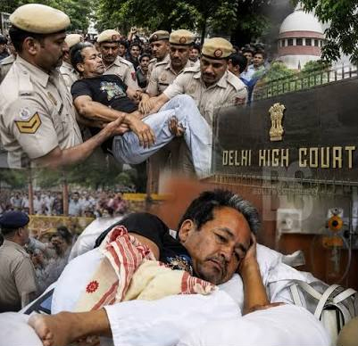 सोनम वांगचुक को सफदरजंग अस्पताल ले गई दिल्ली पुलिस, जंतर-मंतर खाली कराया गया सोनम वांगचुक को सफदरजंग अस्पताल ले गई दिल्ली पुलिस, जंतर-मंतर खाली कराया गया