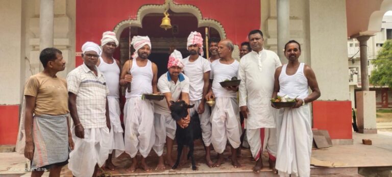 आषाढ़ी पूजा में उमड़ी आस्था, गांव-राज्य की सुख-समृद्धि के लिए देवी मड़ई में हुई पारंपरिक पूजा-अर्चना