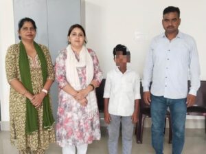 ऑपरेशन ‘नन्हे फरिश्ते’ के तहत भटके 13 वर्षीय बालक को सुरक्षित बरामद कर बाल कल्याण समिति को सौंपा