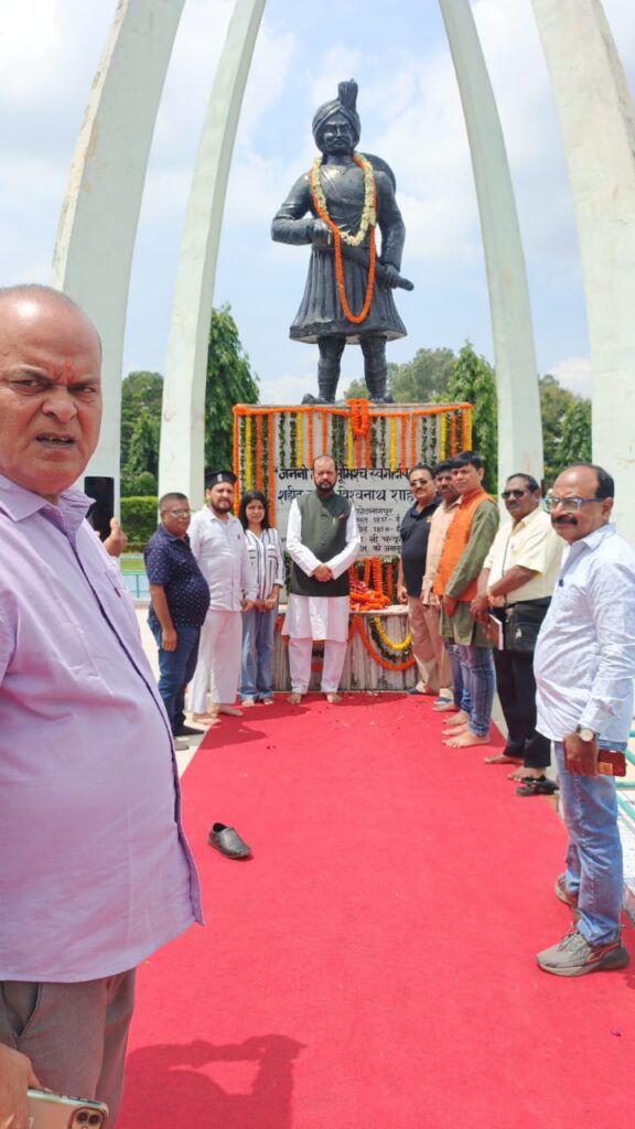 ठाकुर विश्वनाथ शाहदेव की जयंती पर गूंजा युवाओं को जगाने का संदेश