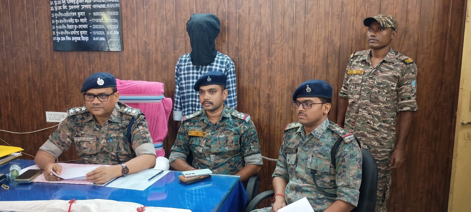 टीएसपीसी कमांडर रोहन गंझु गिरफ्तार