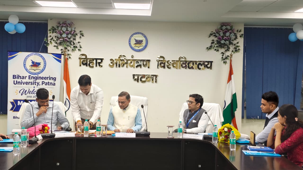 बिहार अभियंत्रण विश्वविद्यालय और भारत केयर्स के बीच एमओयू
