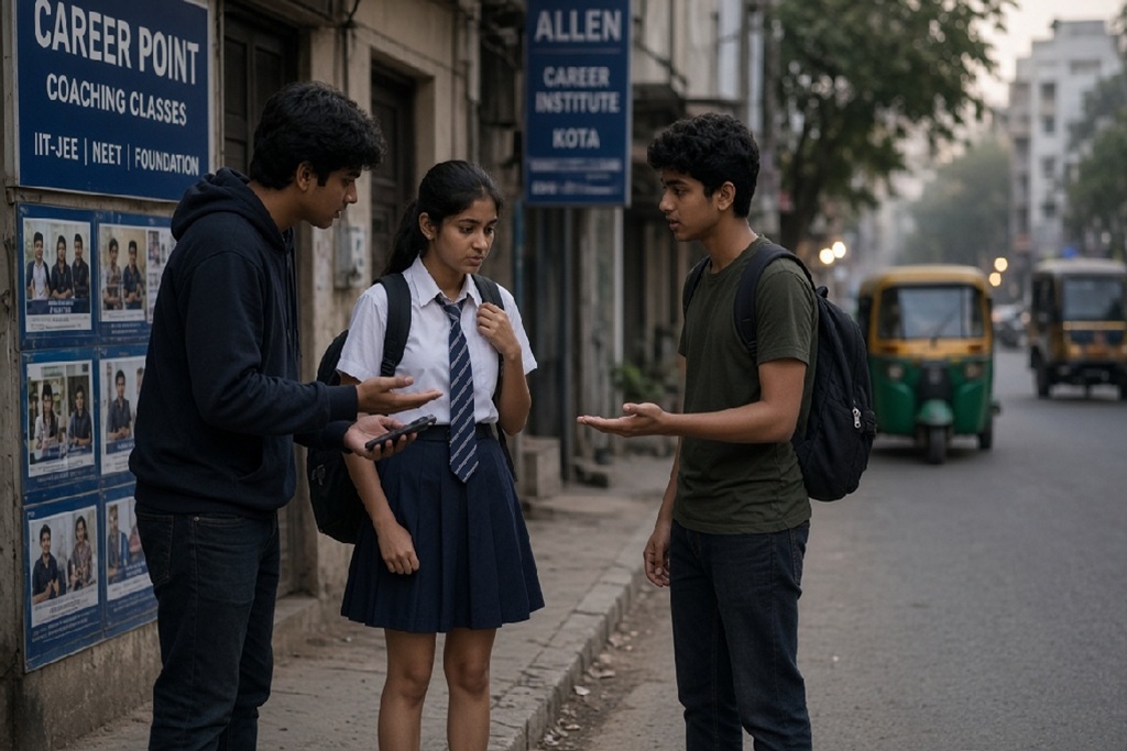 कोचिंग से लौट रही 9वीं की छात्रा को रोका
