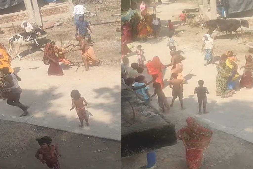 पूर्व पंच और बेटों पर युवक से मारपीट का आरोप