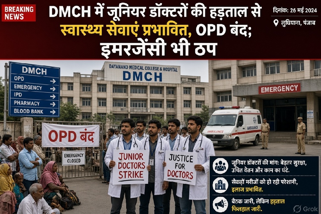 OPD बंद; इमरजेंसी भी ठप