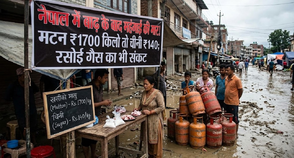 नेपाल में बाढ़ के बाद महंगाई की मार
