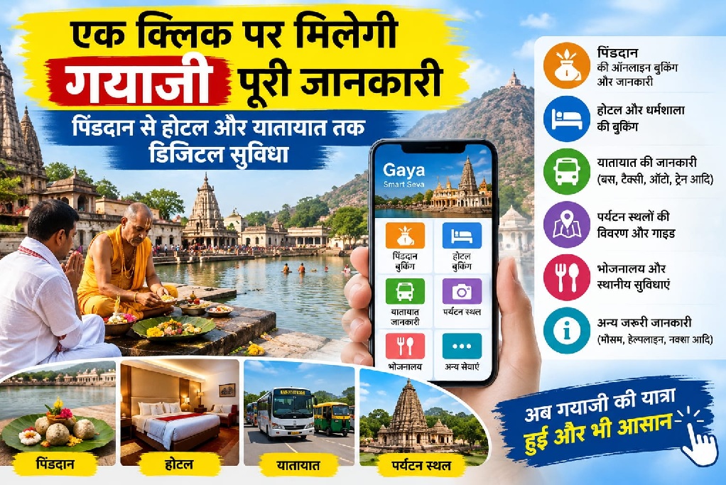 एक क्लिक पर मिलेगी गयाजी की पूरी जानकारी