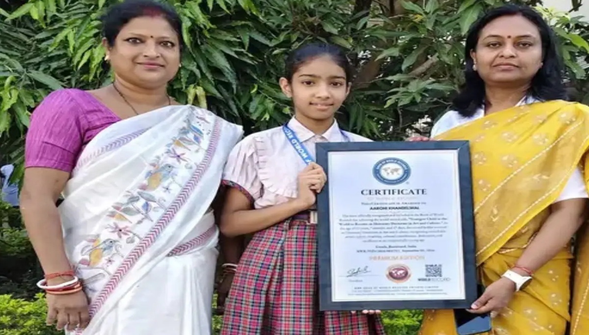 11 साल की उम्र में आरोही खंडेलवाल ने रचा इतिहास