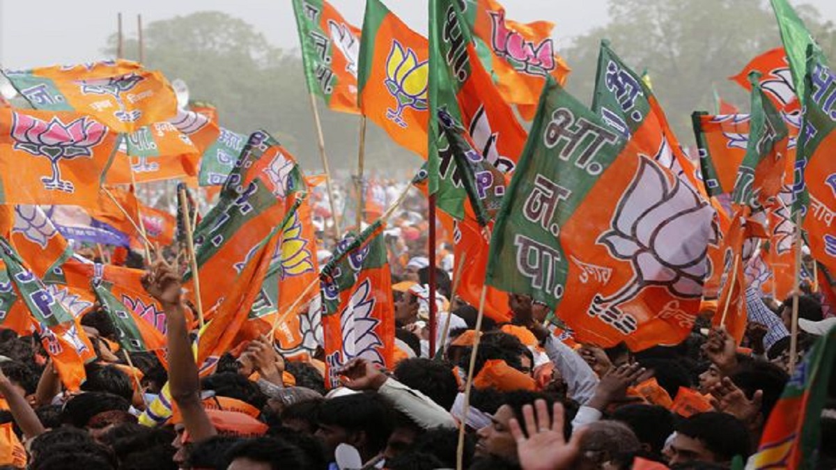 BJP पार्टी का झंडा