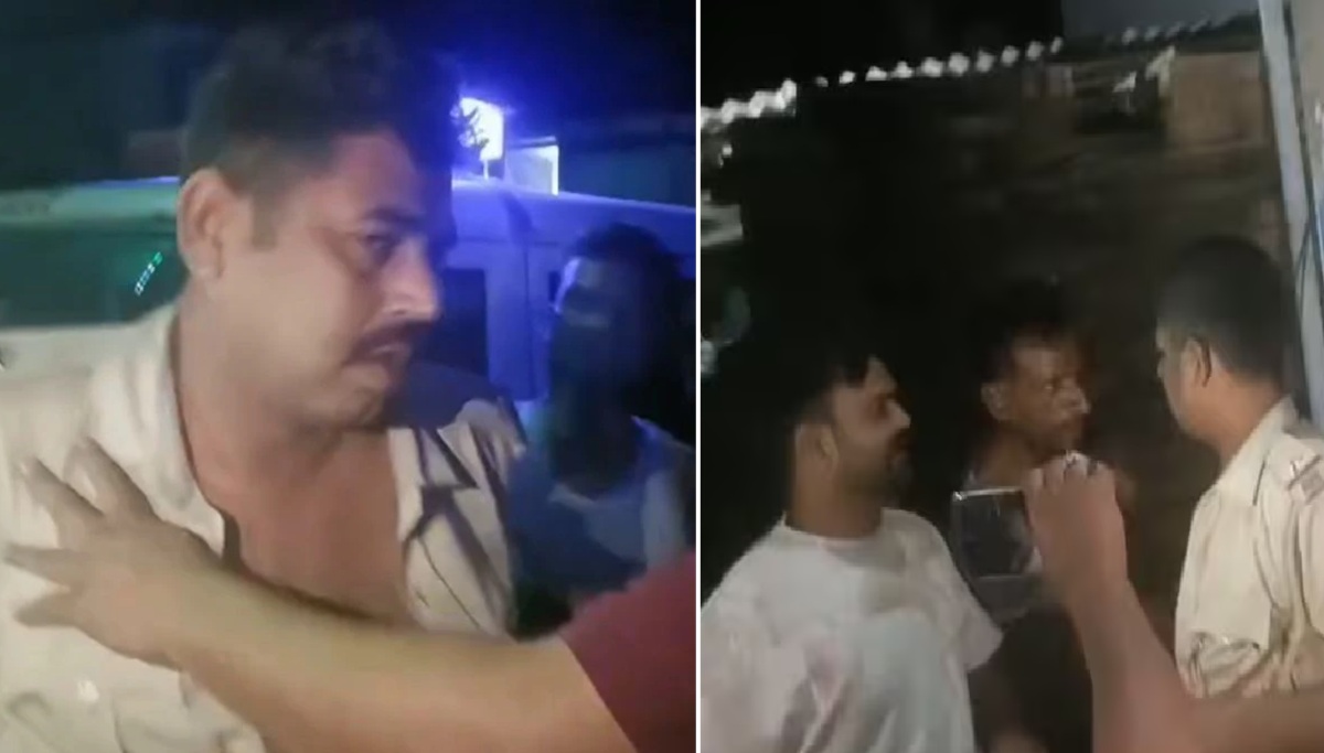 ASI को खंभे से बांधकर पीटा