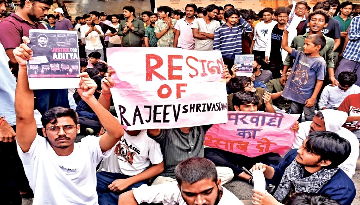 IIIT छात्र की मौत के बाद बवाल,