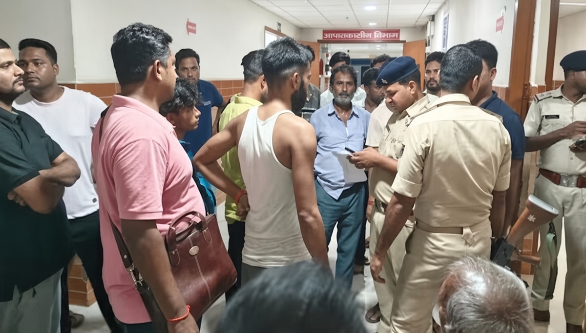 अस्पताल में भी मचा हड़कंप