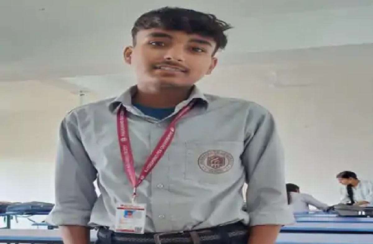 BTech छात्र का कमरे में मिला शव (मृतक मनीष कुमार)