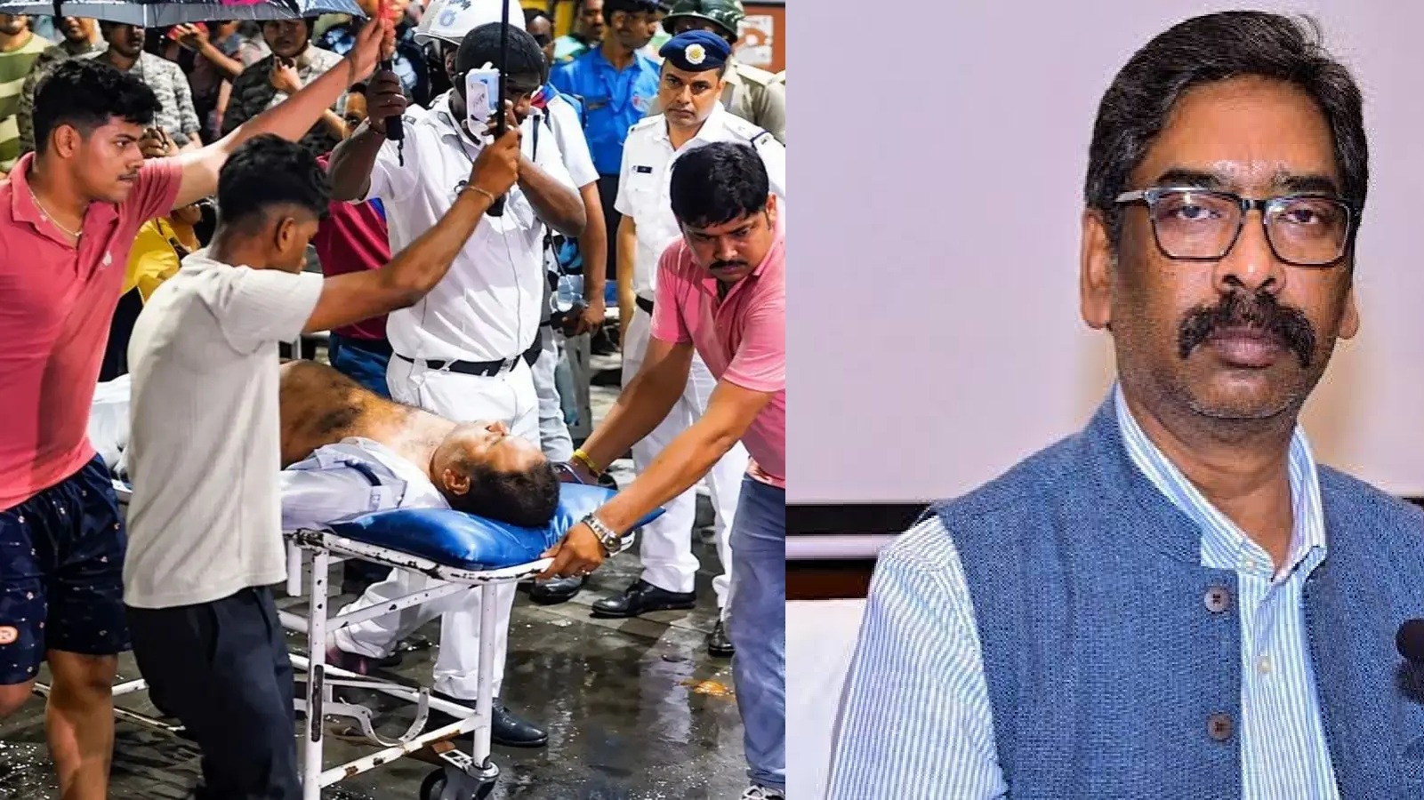 कोलकाता के दुर्गा पूजा पंडाल में भगदड़ पर CM हेमंत सोरेन दुखी