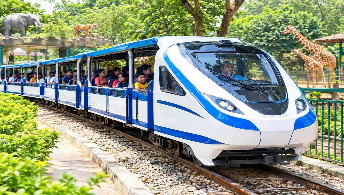 पटना जू में लौटेगी टॉय ट्रेन, वंदे भारत जैसा होगा लुक