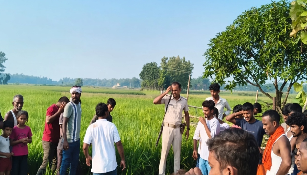 खुले बिजली तार की चपेट में आए दो मजदूर