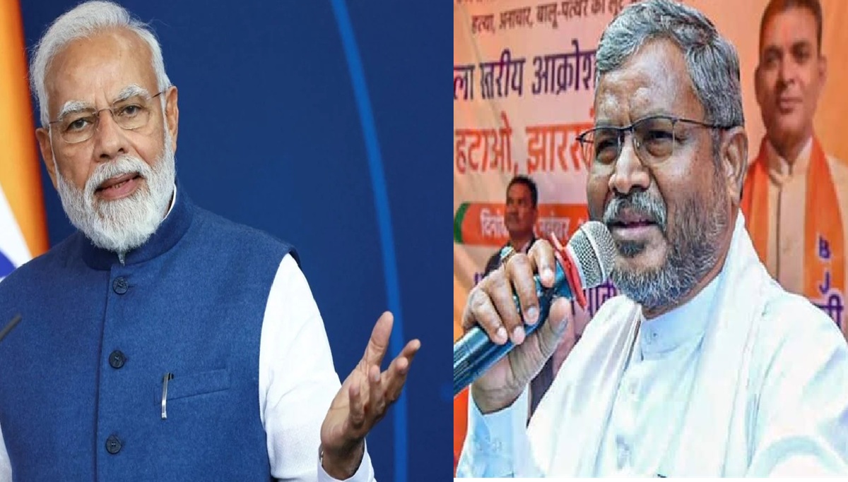 पीएम नरेंद्र मोदी और बाबूलाल मरांडी (फाइल फोटो)