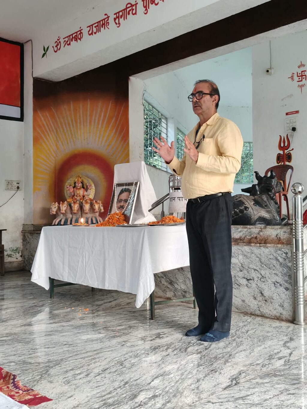 पशुपतिनाथ मंदिर के पूर्व सचिव डॉ. एके सिंह को भावभीनी श्रद्धांजलि