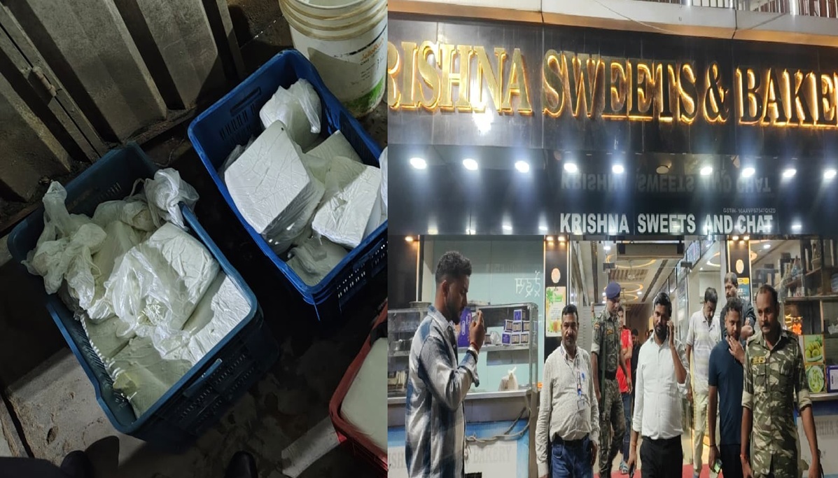 त्योहार से पहले मिठाई दुकानों पर छापेमारी,