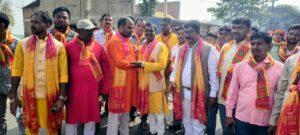 जयकारों से गूंजा बालू का देवी मंदिर, भव्य कलश यात्रा के साथ शारदीय नवरात्र का शुभारंभ