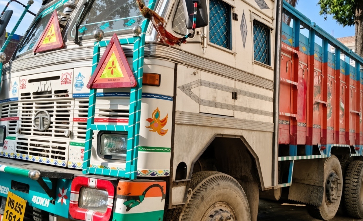 चोरी के ट्रक के साथ 5 आरोपी गिरफ्तार
